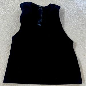 Black Urban Outfitters Spandex Crop Top